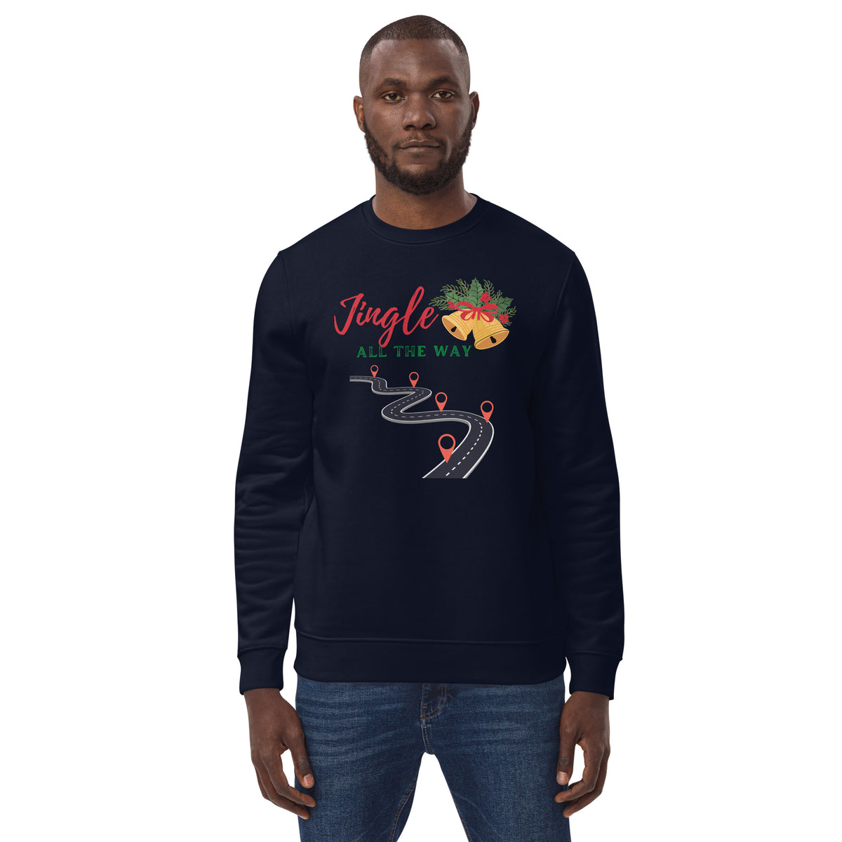 Jingle All The Way Unisex eco sweatshirt Splendor Of Africa