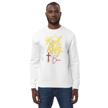 Load image into Gallery viewer, Real King Is Born Christmas Unisex eco sweatshirt
