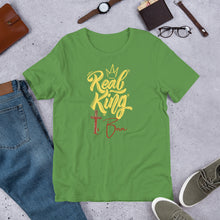 Load image into Gallery viewer, Real King Is Born Christmas Unisex t-shirt
