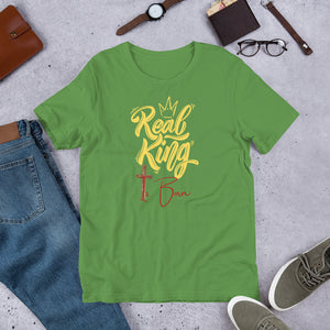 Real King Is Born Christmas Unisex t-shirt