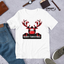Load image into Gallery viewer, Merry Christmas Deer Unisex t-shirt