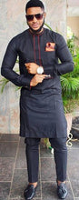 Load image into Gallery viewer, Men's African Clothing - Splendor Of Africa | Dashiki African Clothing | African Shirt and Pants | African Groom Suit | Wedding Guest Clothing