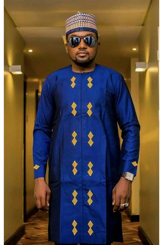 Blue African Dashiki Clothing for Men | Senator Clothing
