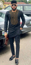 Load image into Gallery viewer, Embroidery Mens African Clothing