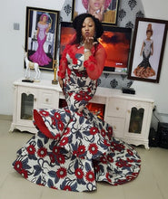 Load image into Gallery viewer, Womens Mermaid African Clothing