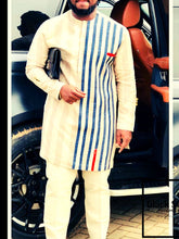 Load image into Gallery viewer, African Suit for Men| Dashiki Mens Clothing| Black Stars Clothing| Wedding Guest Suit| Prom African Wear| Valentine's Day Gift For Him