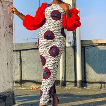 Load image into Gallery viewer, Womens African Clothing with Exaggerated Sleeve