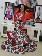 Load image into Gallery viewer, Womens Mermaid African Clothing