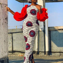 Load image into Gallery viewer, Womens African Clothing with Exaggerated Sleeve