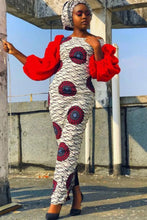 Load image into Gallery viewer, Womens African Clothing with Exaggerated Sleeve