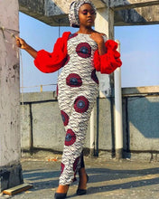 Load image into Gallery viewer, Womens African Clothing with Exaggerated Sleeve