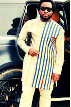 Load image into Gallery viewer, African Suit for Men| Dashiki Mens Clothing| Black Stars Clothing| Wedding Guest Suit| Prom African Wear| Valentine's Day Gift For Him