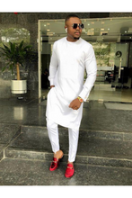 Load image into Gallery viewer, White Men Africa Clothing | Senator Clothing | Wedding Suit