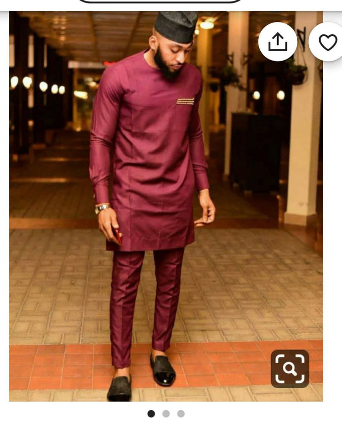 RESERVED FOR N.JOLIE| Men's African Clothing|