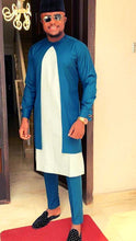 Load image into Gallery viewer, African Caftan for Men| Dashiki Clothing for Men| Wedding Guest Suit| Prom African Wear| African Groom| Ankara Attire| Gift For Him