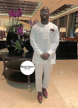 Load image into Gallery viewer, African Clothing| Men&#39;s African Clothing| Prom African Wear | African Groom Suit| Wedding Guest Attire| Dashiki| Ankara| Graduation Outfit