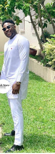 African Clothing| Men's African Clothing| Prom African Wear | African Groom Suit| Wedding Guest Attire| Dashiki| Ankara| White Dashiki Wear