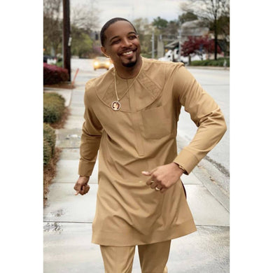 African Men's Clothing/ Wedding Guest Suit/ Graduation Apparel/ Prom Outfit/ Traditional Wedding Outfit/ Caftan/ BlackStarsHandmade