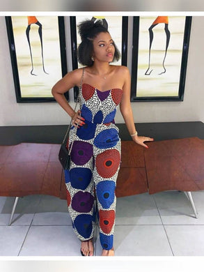 Womens Clothing| African Womens Jumpsuit| Wedding Guest Attire| Prom| Ankara Dress| Bridesmaid Outfit| Africa Wedding| Dashiki| Kitenge