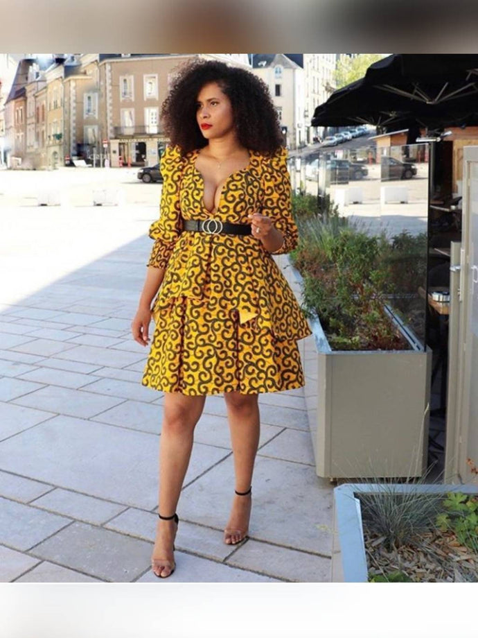 Ankara Short Gown Pinterest Kitenge Dresses Pinterest Ankara Short