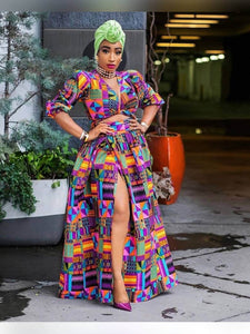 Purple Kente Maxi Dress| Wedding Guest Attire| Prom| Ankara Dress| Bridesmaid Outfit| Africa Wedding| Dashiki| Kitenge| Kente| Blooms 7 Purple Kente Maxi Dress| Wedding Guest Attire| Prom| Ankara Dress| Bridesmaid Outfit| Africa Wedding| Dashiki| Kitenge| Kente| Blooms 7