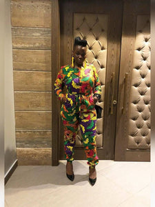 Wedding Guest Ankara Jumpsuit