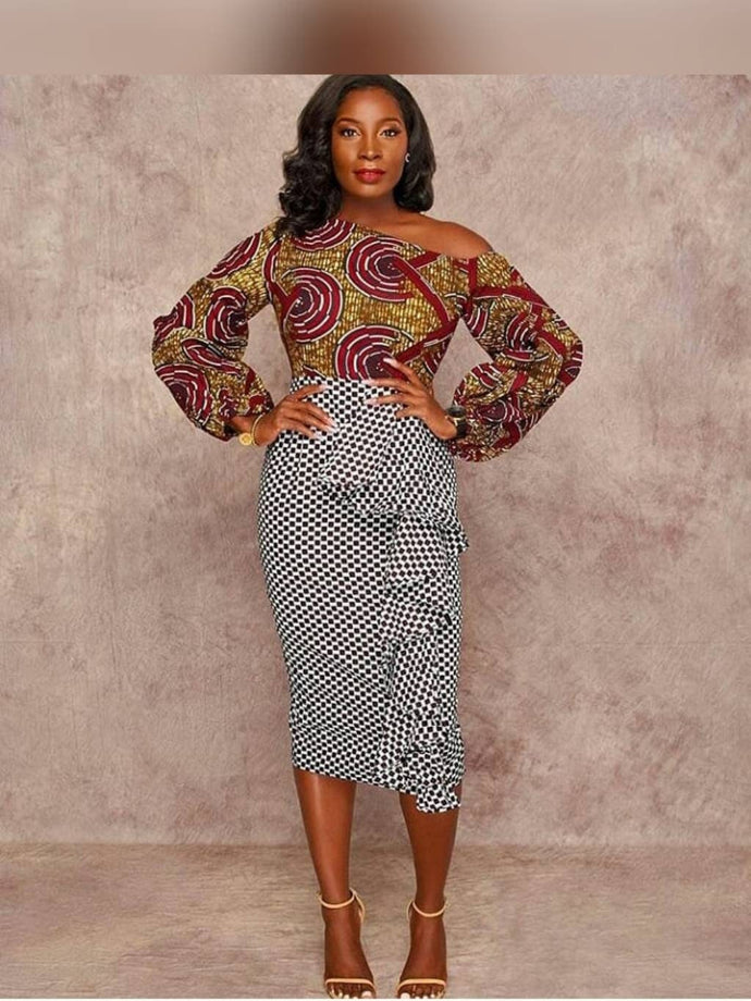 ankara engagement dresses Womens African Clothing| Wedding Guest Attire| Ankara Pencil Dress| Bridesmaid Outfit| Ghana Wedding| Nigeria Engagement| Dashiki| Kitenge 16