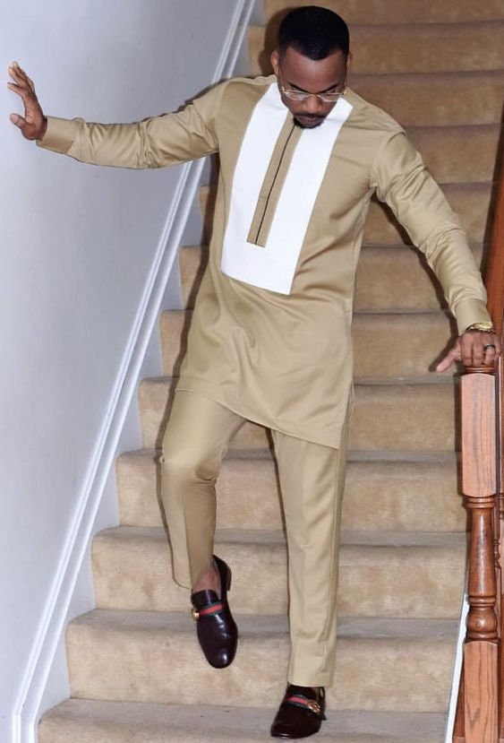 slim fit dress slacks Hi-Tie Champagne Shirt Solid Satin Mens Long Sleeve Dress Shirt Formal, L main image 0