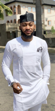 White African Wedding Clothing| Dashiki Dress Suit| Ankara Mens Clothing| Wedding Guest Attire|  African Groom Outfit| Groomsmen Shirt