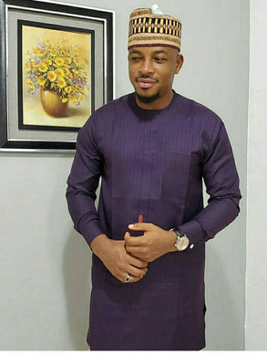 African Clothing for Men| Dashiki Dress Suit| Ankara Mens  Clothing| Wedding Guest Attire|  African Groom Outfit| Groomsmen Shirt| Mauve