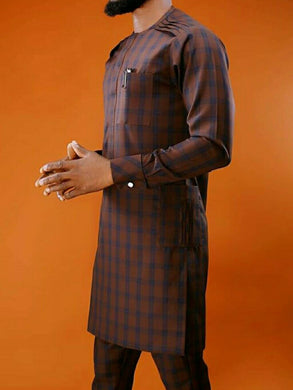 Men's African Wedding Kaftan| Nigeria Wedding Guest Dashiki Outfit| Ghana Groomsmen Clothing| Prom| Senators Formal Dress| Casual Ankara