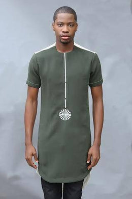 Teal Mens Shirt / Prom Men/ African Print Clothing/ Wedding Guest Outfit/ African Groom/ Groomsmen Suit/ Ankara/ Dashiki/ Kitenge/ Kente