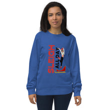 Load image into Gallery viewer, Sleigh all day Christmas Unisex organic sweatshirt