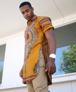 Dashiki Shirt for Men | African Wear | Wedding Guest Suit