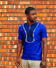 Load image into Gallery viewer, Dashiki Shirt for Men | Ankara Print Wear | African Wedding Guest Suit