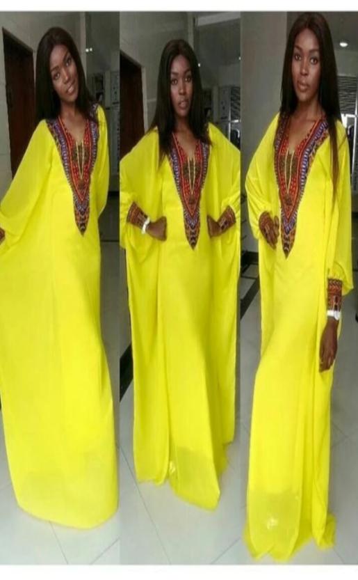 Women African Ankara Dashiki Evening Party Dress Dubai Abaya Kaftan Gown  Robe | eBay