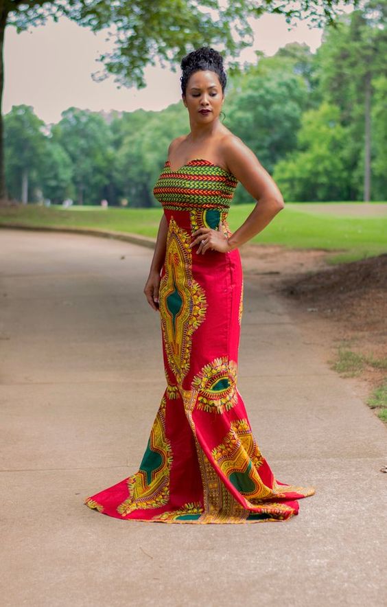backless mermaid dress Lauren Elaine Oriana