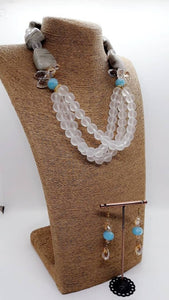 Necklace with Earring| African Jewelry set for Women|JS11
