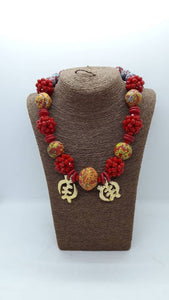 Necklace| African Jewelry for Women| Bead JewelryJS15