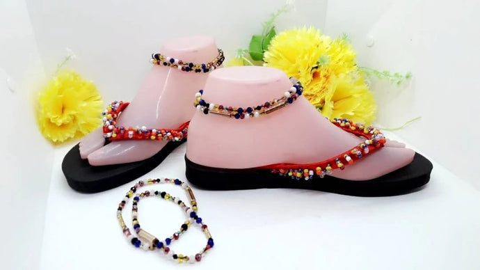 Anklets| African Jewelry set for Women|AN2