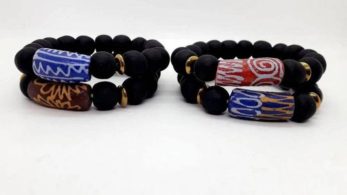 Black Panther Bracelets| African Jewelry for Men|SOA6