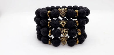 Black Panther Bracelets| African Jewelry for Men|SOA1