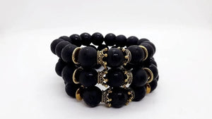 Black Panther Bracelets| African Jewelry for Men|SOA2