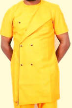 Load image into Gallery viewer, Yellow African Dashiki Suit for Men | Africa Clothing