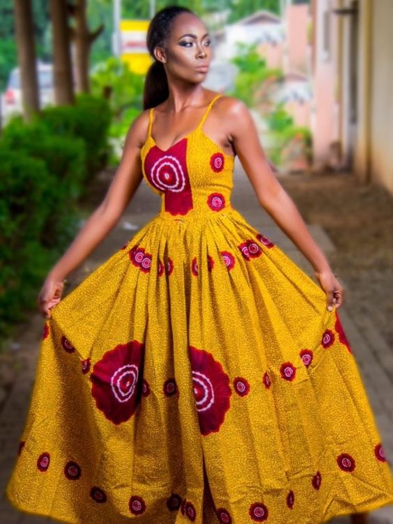 Heel Length Ankara Maxi Gown | Dashiki Long Dresses 14 Heel Length Ankara Maxi Gown | Dashiki Long Dresses 14