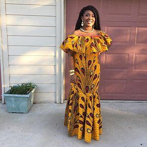 Long African Dresses and Gowns  Buy African Gowns Online – Splendor Of  Africa