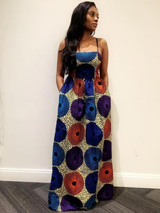 Dashiki Africa Clothing for Women. Dashiki Long Dress. Women's Clothing. Maxi Dress. Ankara. Kitenge