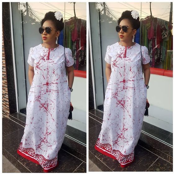 African Batik Long Dress 20 African Batik Long Dress 20