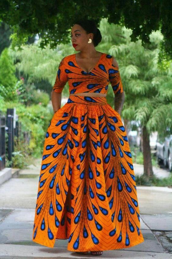 Gown Latest Kitenge Fashion Designs Kitenge Wear Designs Kitenge