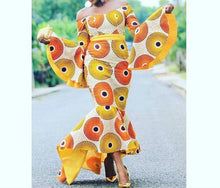 Load image into Gallery viewer, Ankara Fishtail Gown